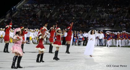 Acto de inauguración de los XI Juegos Centroamericanos