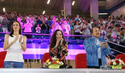 Acto de inauguración de los XI Juegos Centroamericanos