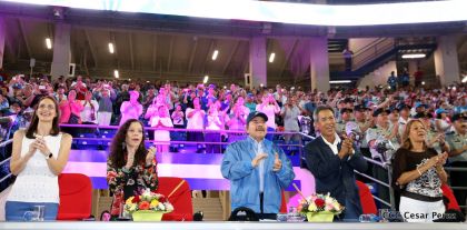 Acto de inauguración de los XI Juegos Centroamericanos