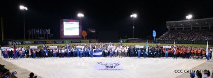 Acto de inauguración de los XI Juegos Centroamericanos