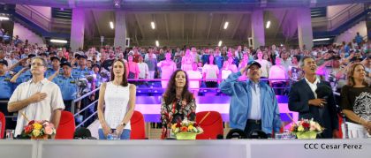 Acto de inauguración de los XI Juegos Centroamericanos