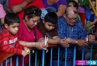 Devotos celebran aniversario de aparición de Virgen de Cuapa