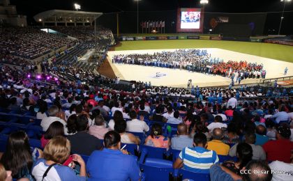 Acto de inauguración de los XI Juegos Centroamericanos