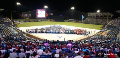 Acto de inauguración de los XI Juegos Centroamericanos