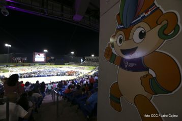 Acto de inauguración de los XI Juegos Centroamericanos