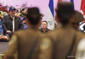 Acto de graduación de cadetes del Centro Superior de Estudios Militares “José Dolores Estrada Vado”