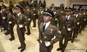 Acto de graduación de cadetes del Centro Superior de Estudios Militares “José Dolores Estrada Vado”