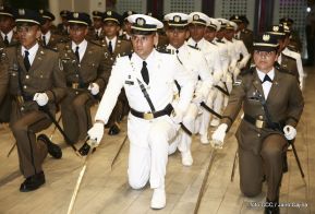 Acto de graduación de cadetes del Centro Superior de Estudios Militares “José Dolores Estrada Vado”