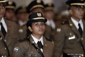 Acto de graduación de cadetes del Centro Superior de Estudios Militares “José Dolores Estrada Vado”