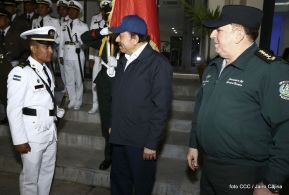 Acto de graduación de cadetes del Centro Superior de Estudios Militares “José Dolores Estrada Vado”
