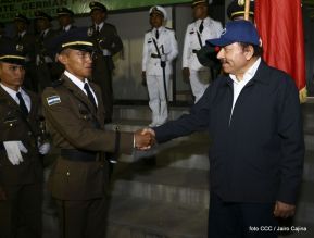 Acto de graduación de cadetes del Centro Superior de Estudios Militares “José Dolores Estrada Vado”