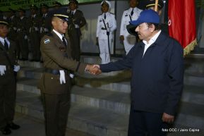 Acto de graduación de cadetes del Centro Superior de Estudios Militares “José Dolores Estrada Vado”