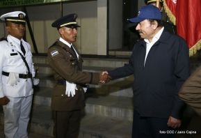 Acto de graduación de cadetes del Centro Superior de Estudios Militares “José Dolores Estrada Vado”