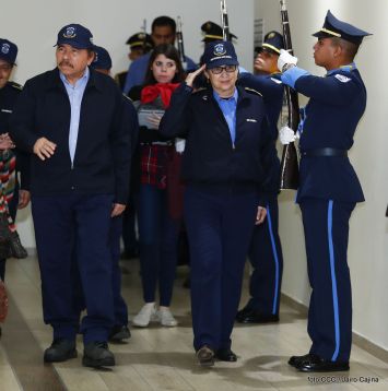 Acto de la Vigésima Promoción de Damas y Caballeros Cadetes de la Academia de Policía "Walter Mendoza Martínez"