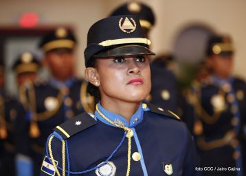 Acto de la Vigésima Promoción de Damas y Caballeros Cadetes de la Academia de Policía "Walter Mendoza Martínez"