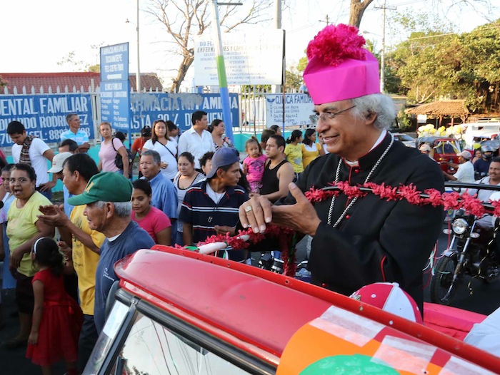 Ticuantepe honra a Monseñor Leopoldo Brenes, su Hijo Dilecto