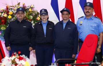 Acto de la Vigésima Promoción de Damas y Caballeros Cadetes de la Academia de Policía "Walter Mendoza Martínez"