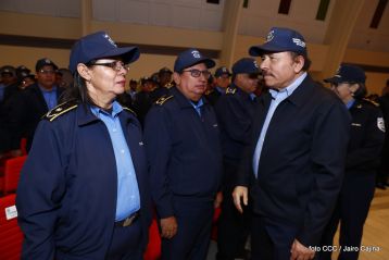 Acto de la Vigésima Promoción de Damas y Caballeros Cadetes de la Academia de Policía "Walter Mendoza Martínez"