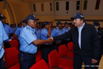 Acto de la Vigésima Promoción de Damas y Caballeros Cadetes de la Academia de Policía "Walter Mendoza Martínez"