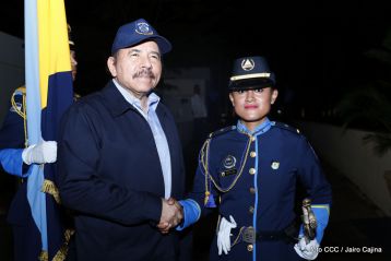 Acto de la Vigésima Promoción de Damas y Caballeros Cadetes de la Academia de Policía "Walter Mendoza Martínez"