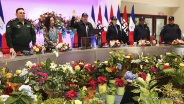 Acto de la Vigésima Promoción de Damas y Caballeros Cadetes de la Academia de Policía "Walter Mendoza Martínez"