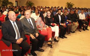 Acto de la Vigésima Promoción de Damas y Caballeros Cadetes de la Academia de Policía "Walter Mendoza Martínez"