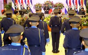 Acto de la Vigésima Promoción de Damas y Caballeros Cadetes de la Academia de Policía "Walter Mendoza Martínez"