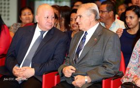 Acto de la Vigésima Promoción de Damas y Caballeros Cadetes de la Academia de Policía "Walter Mendoza Martínez"