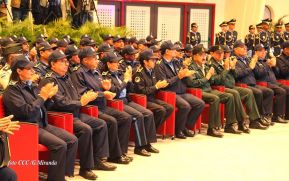 Acto de la Vigésima Promoción de Damas y Caballeros Cadetes de la Academia de Policía "Walter Mendoza Martínez"