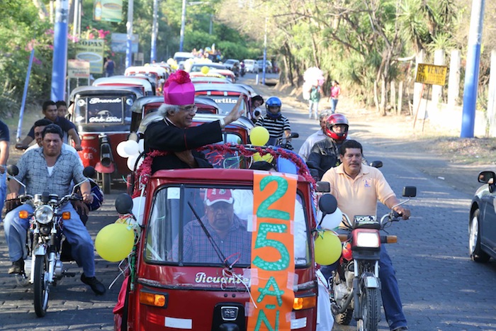 Ticuantepe honra a Monseñor Leopoldo Brenes, su Hijo Dilecto