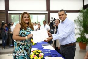 CSE juramenta a autoridades locales electas en Managua, León, Chinandega y IV Región