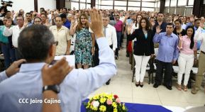 CSE juramenta a autoridades locales electas en Managua, León, Chinandega y IV Región