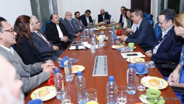 Daniel se reúne con empresarios y productores de azúcar  que participan en la Semana Bonsucro 2018