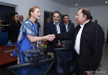 Daniel se reúne con empresarios y productores de azúcar  que participan en la Semana Bonsucro 2018