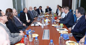 Daniel se reúne con empresarios y productores de azúcar  que participan en la Semana Bonsucro 2018