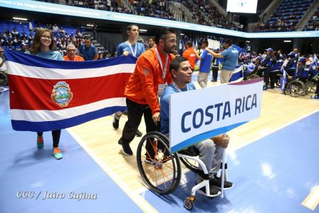 Inician en Nicaragua Juegos Paracentroamericanos