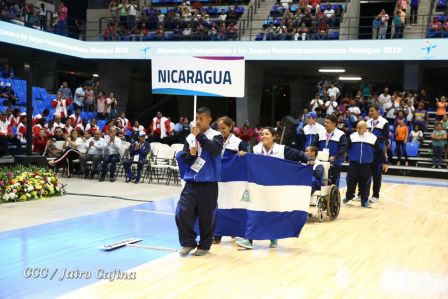 Inician en Nicaragua Juegos Paracentroamericanos