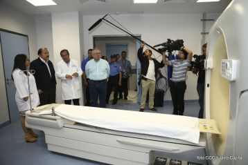 Inauguración del moderno hospital Fernando Vélez Paiz