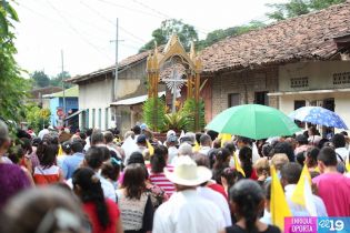 El Sauce celebra 290 años de la llega del Cristo Negro