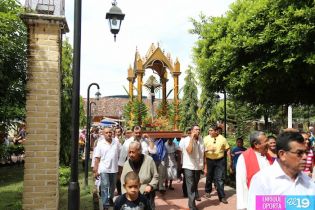 El Sauce celebra 290 años de la llega del Cristo Negro