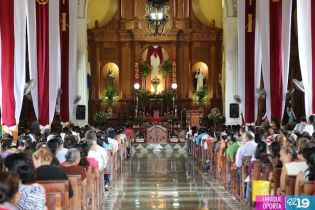 El Sauce celebra 290 años de la llega del Cristo Negro