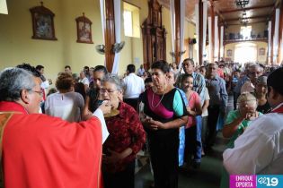 El Sauce celebra 290 años de la llega del Cristo Negro