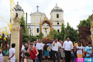El Sauce celebra 290 años de la llega del Cristo Negro