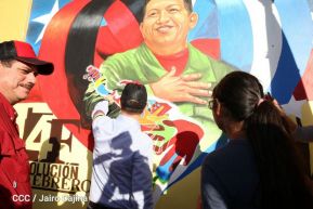 Así se conmemoró desde Nicaragua el 4F