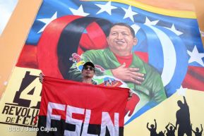 Así se conmemoró desde Nicaragua el 4F