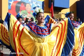 Así se conmemoró desde Nicaragua el 4F