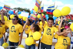 Así se conmemoró desde Nicaragua el 4F