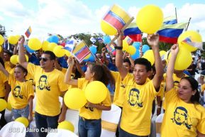 Así se conmemoró desde Nicaragua el 4F