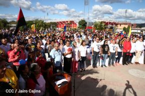 Así se conmemoró desde Nicaragua el 4F