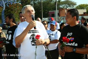 Nicaragua conmemora cinco años de la partida física del Comandante Chávez